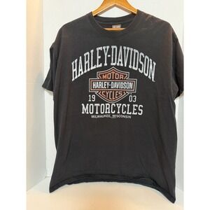 2012 Harley-Davidson Legacy The Harley Barn Effingham IL T-Shirt Size L 169